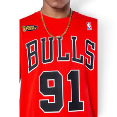 #91 Dennis Rodman Chicago Bulls T-Shirts Player Name and Number