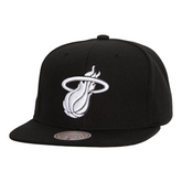 Miami Heat Core Snapback Cap Black