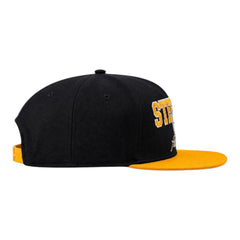 Pittsburgh Steelers Black2 Blitz Snapback Cap