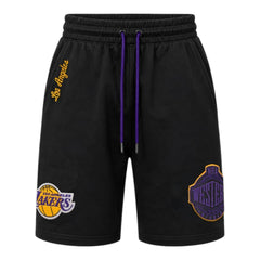 Los Angeles Lakers Match Up Shorts Black