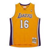 #16 Pau Gasol 2009 Los Angeles Lakers Swingman Jersey