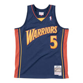 #5 Baron Davis Golden 2006 State Warriors Swingman Jersey