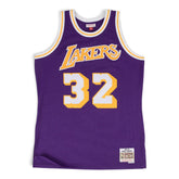 #32 Magic Johnson 1984 Los Angeles Lakers Swingman Basketball Jersey