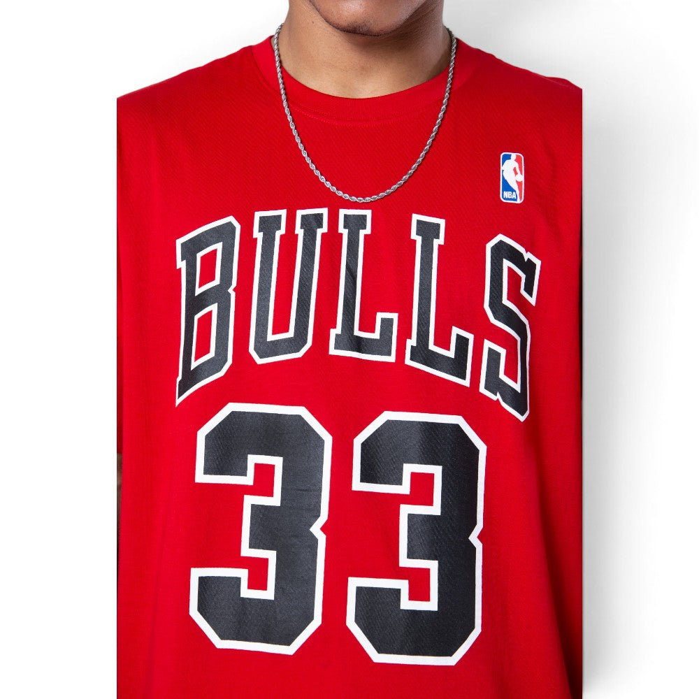#33 Scottie Pippen Chicago Bulls T-Shirts Player Name and Number
