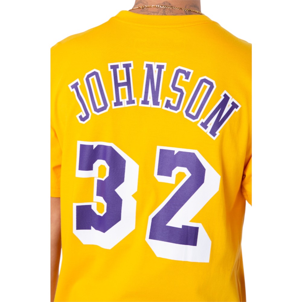 #32 Magic Johnson Los Angeles Lakers Player Name & Number T-shirt