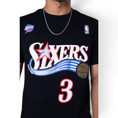 #3 Allen Iverson Philadelphia 76Ers Player Name & Number T-shirt