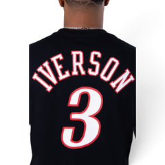 #3 Allen Iverson Philadelphia 76Ers Player Name & Number T-shirt