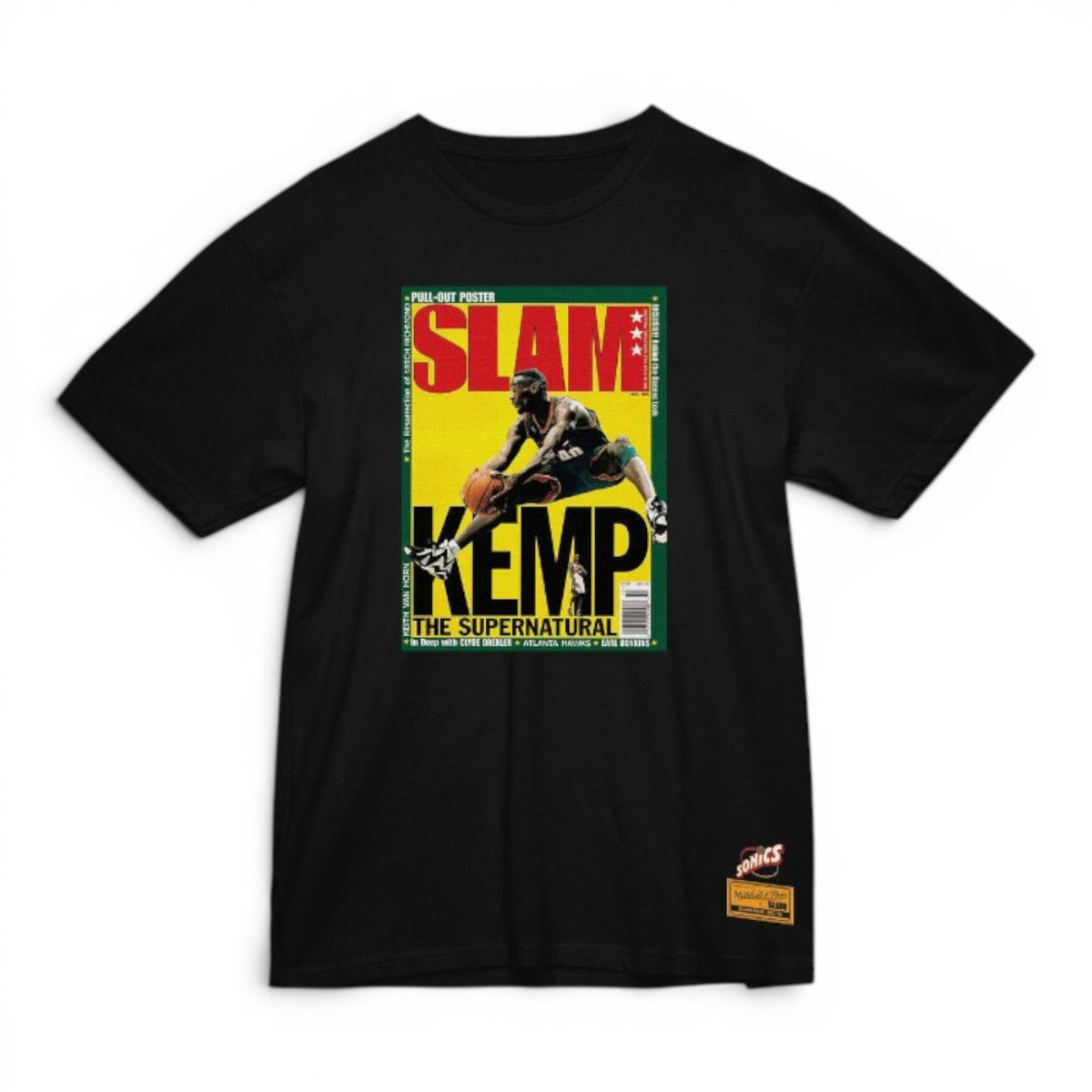 Slam Tee Shawn Kemp Seattle Supersonics