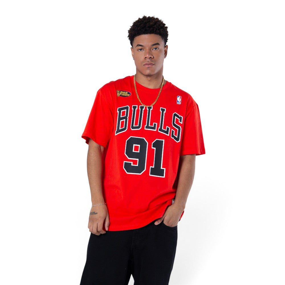 #91 Dennis Rodman Chicago Bulls T-Shirts Player Name and Number