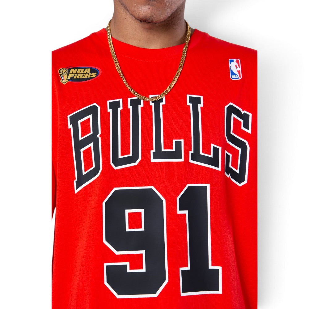 #91 Dennis Rodman Chicago Bulls T-Shirts Player Name and Number