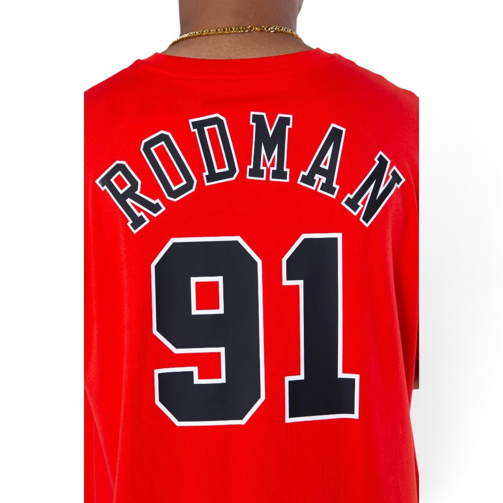 #91 Dennis Rodman Chicago Bulls T-Shirts Player Name and Number
