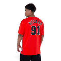 #91 Dennis Rodman Chicago Bulls T-Shirts Player Name and Number