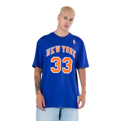 #33 Patrick Ewing New York Knicks Player Name & Number T-Shirt