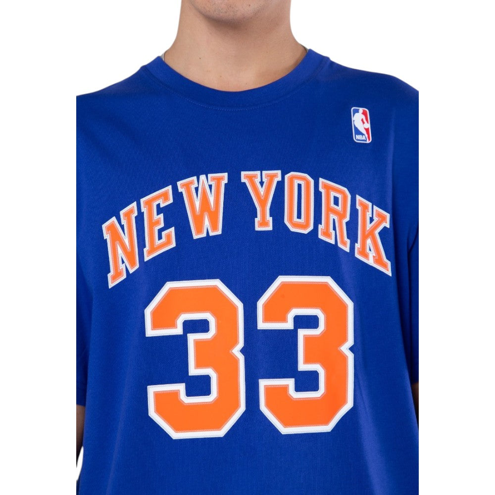 #33 Patrick Ewing New York Knicks Player Name & Number T-Shirt