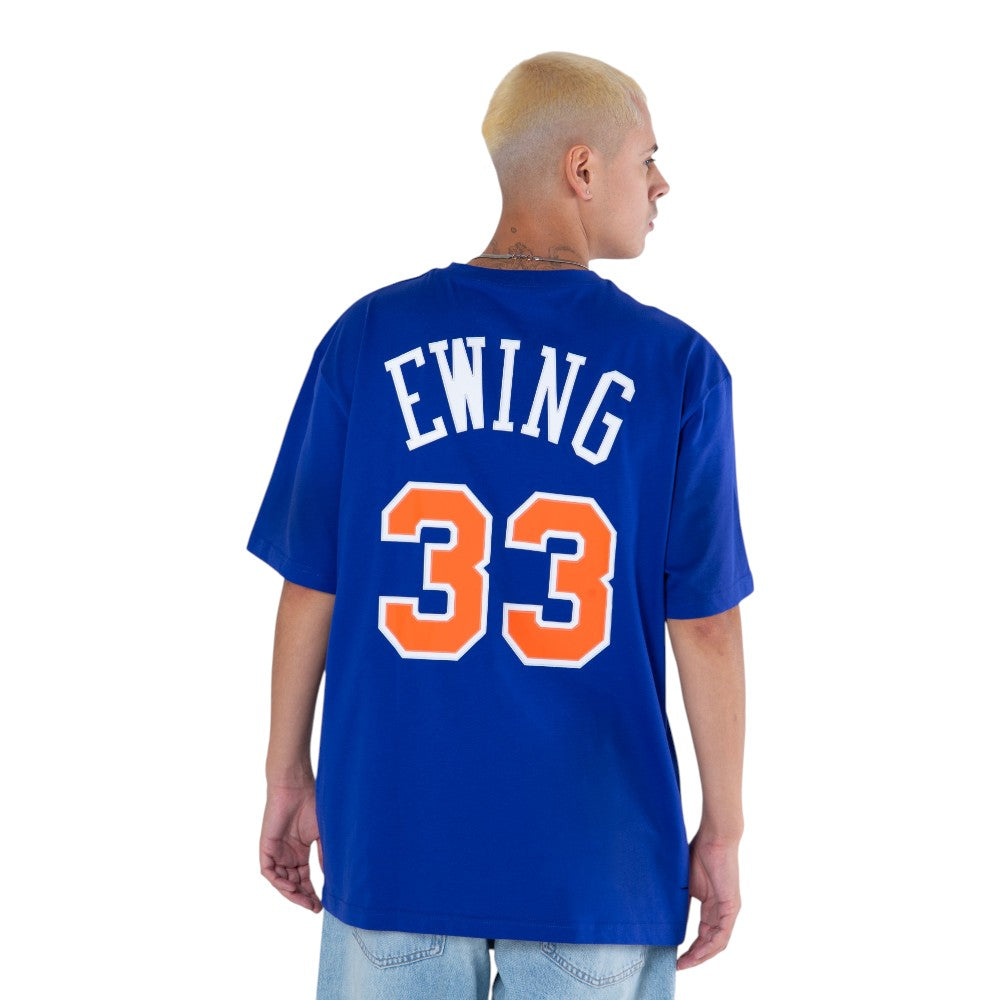 #33 Patrick Ewing New York Knicks Player Name & Number T-Shirt