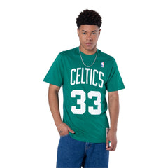 #33 Larry Bird Boston Celtics Green T-shirt