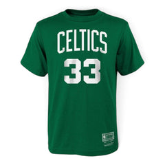 #33 Larry Bird Boston Celtics Green T-shirt