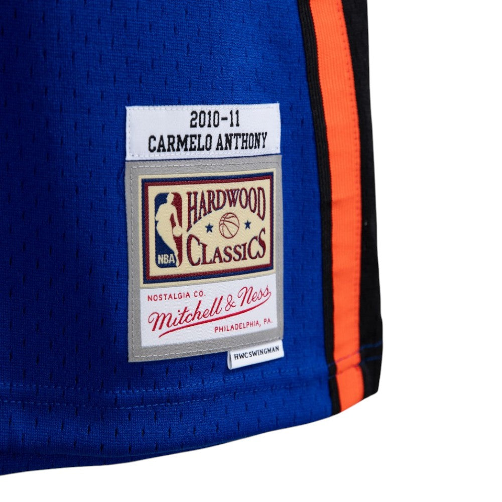 #7 Carmelo Anthony 2010 New York Knicks Swingman Jersey
