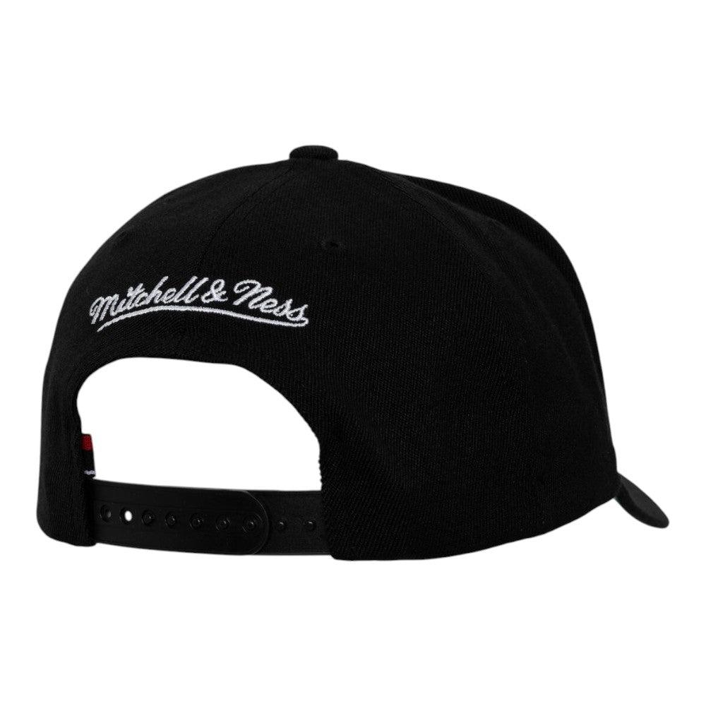 Mitchell & Ness Black Evergreen Snapback Cap