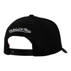 Mitchell & Ness Black Evergreen Snapback Cap
