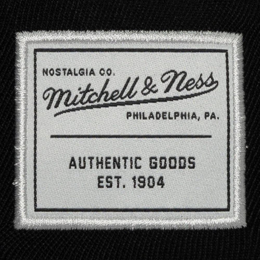 Mitchell & Ness Black Evergreen Snapback Cap