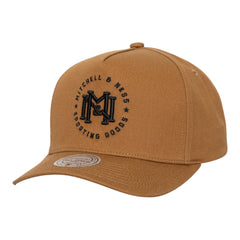 Mitchell & Ness Brown Snapback Cap