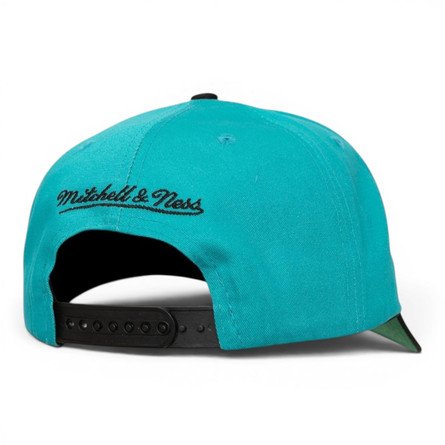 Vancouver Grizzlies Teal Two-Tone Slash Snapback Cap