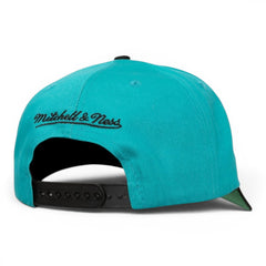 Vancouver Grizzlies Teal Two-Tone Slash Snapback Cap