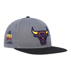 Chicago Bulls Core VII Pro Snapback Grey Snapback Cap