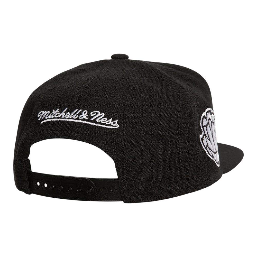 Memphis Grizzlies Core Black Snapback Cap