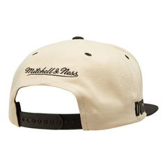 Anaheim Ducks Cream / Black Snapback Cap