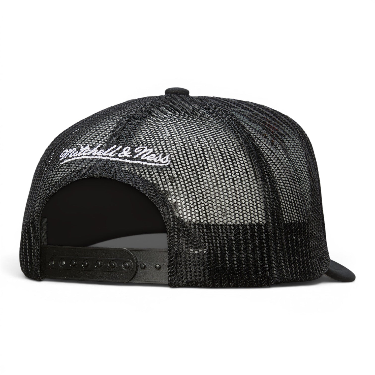 Los Angeles Lakers White Heritage Patch Trucker Snapback Cap