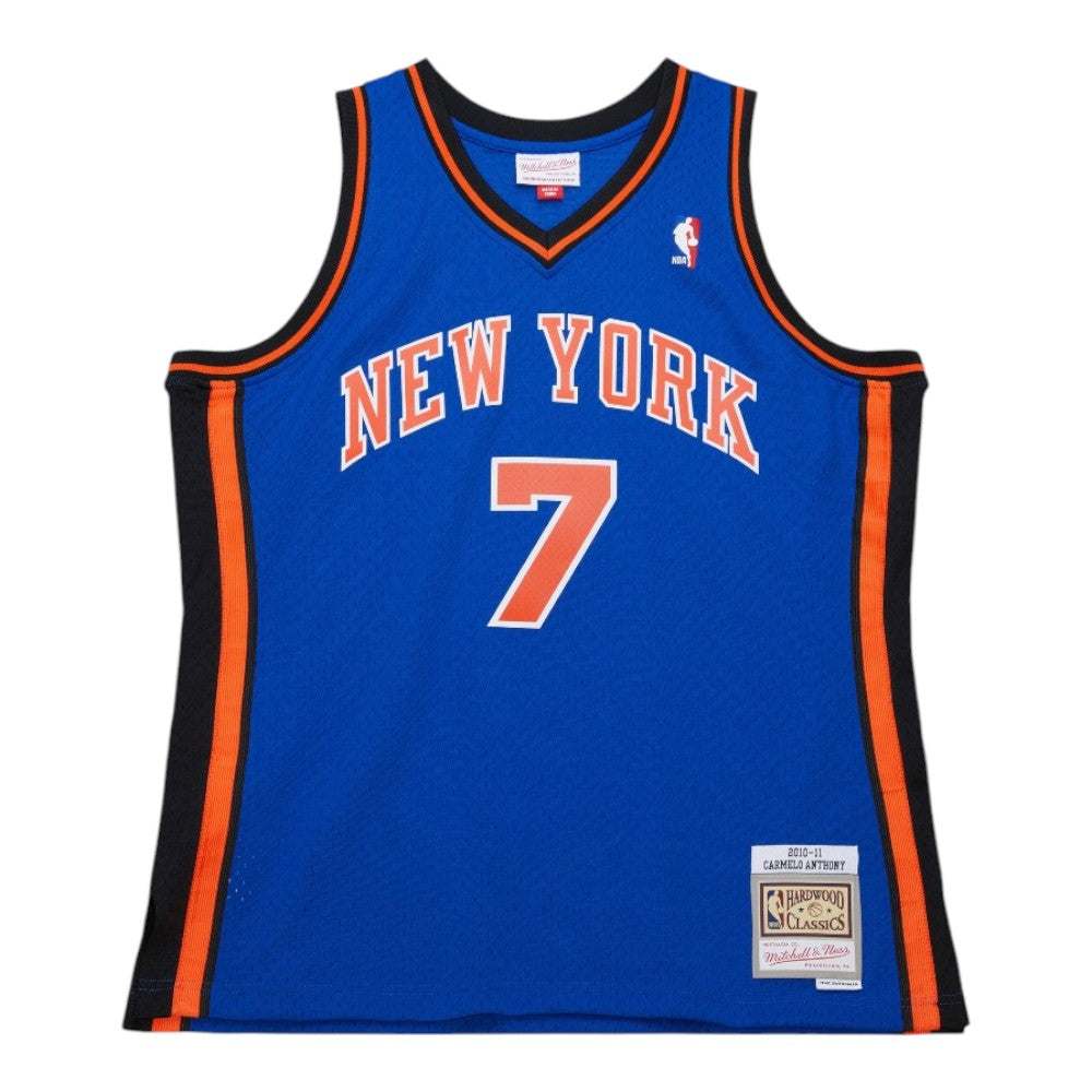 #7 Carmelo Anthony 2010 New York Knicks Swingman Jersey