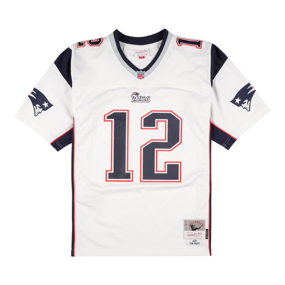 #12 Tom Brady 2000 New England Patriots NFL Jersey