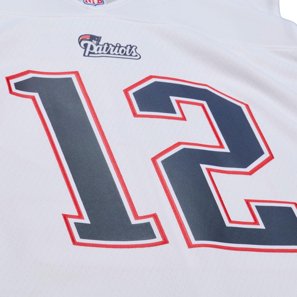 #12 Tom Brady 2000 New England Patriots NFL Jersey