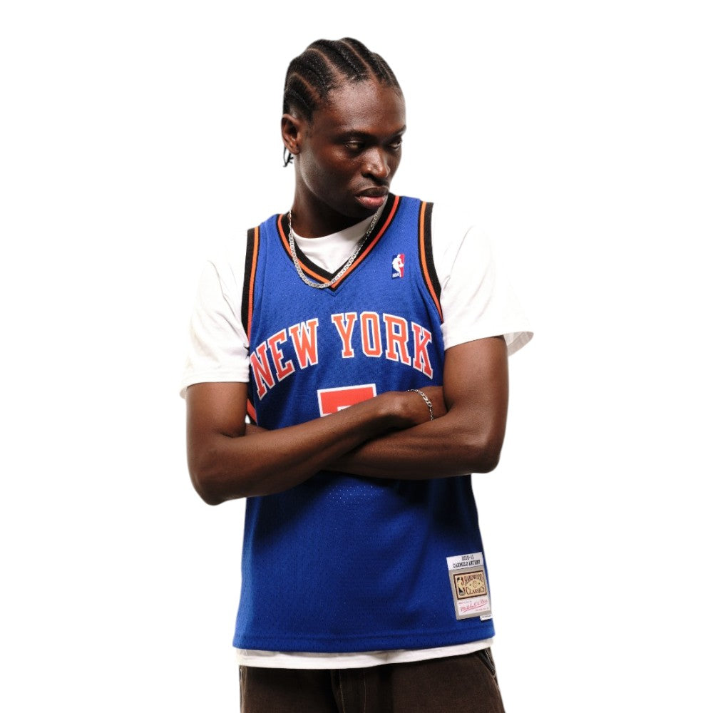 #7 Carmelo Anthony 2010 New York Knicks Swingman Jersey