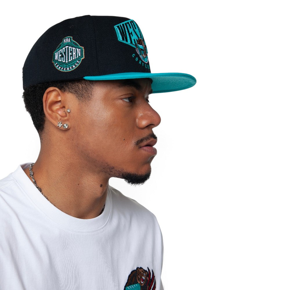 Minnesota Timberwolves Black3 Match Up Snapback Cap