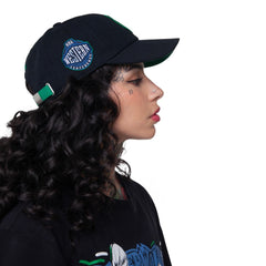 Minnesota Timberwolves Black Match Up Strapback Cap
