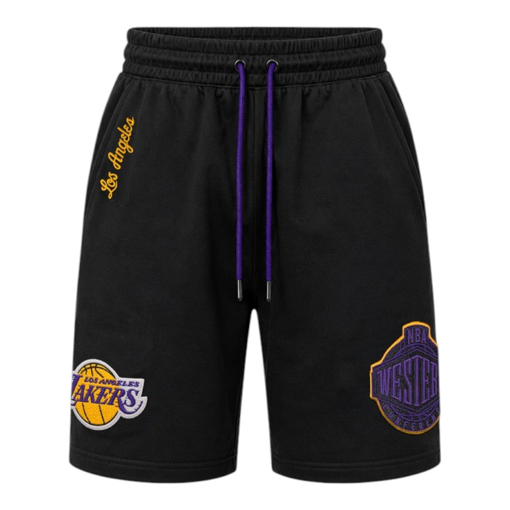 Los Angeles Lakers Match Up Shorts Black