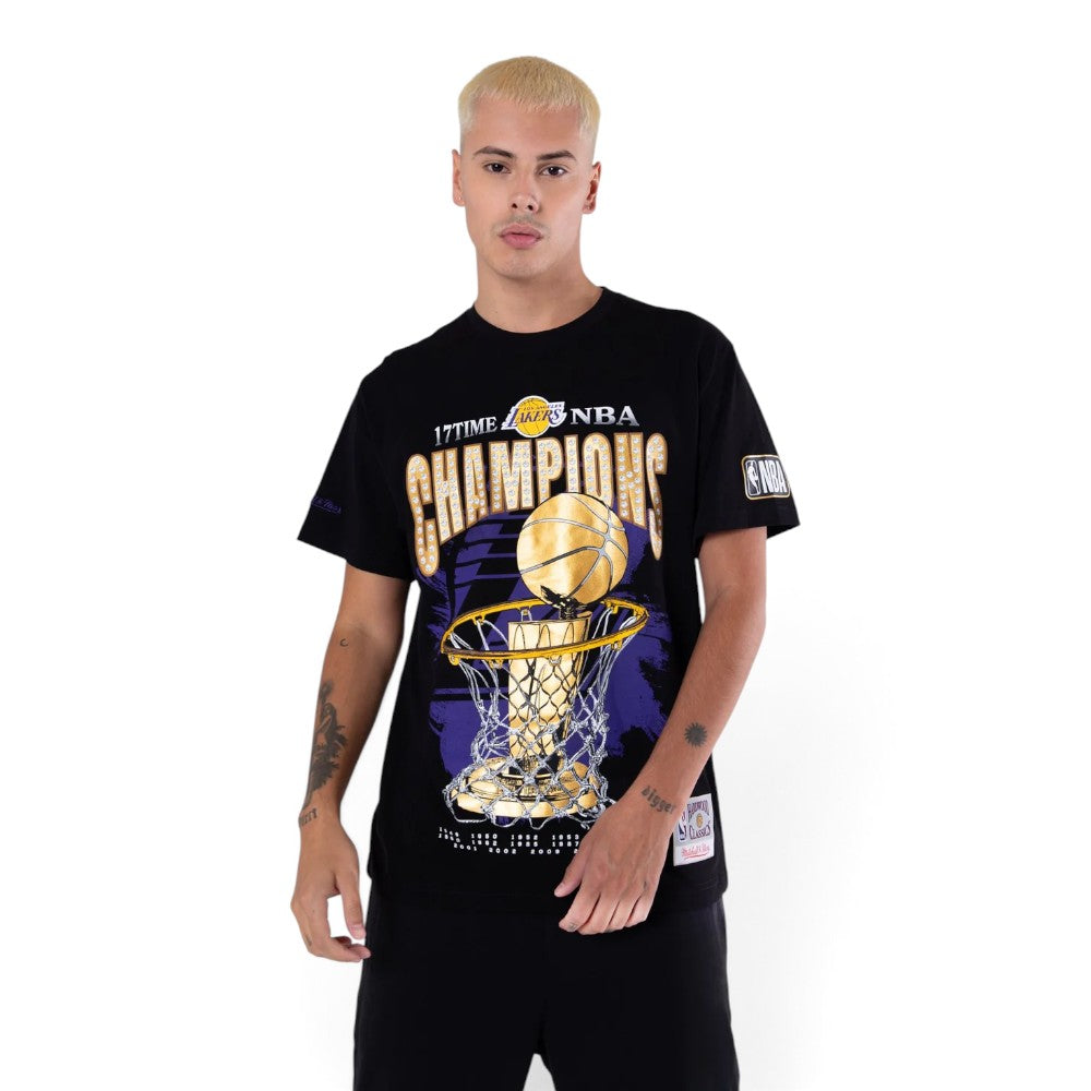 Los Angeles Lakers Black Champs T-shirt