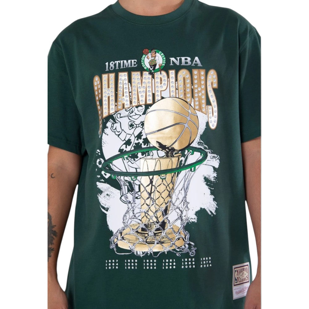 Boston Celtics Green Champs T-shirt