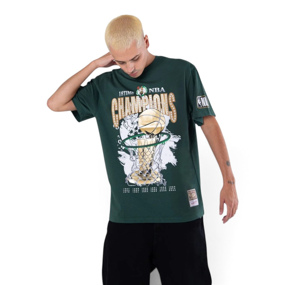 Boston Celtics Green Champs T-shirt