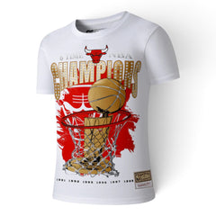 Chicago Bulls White Champs T-shirt