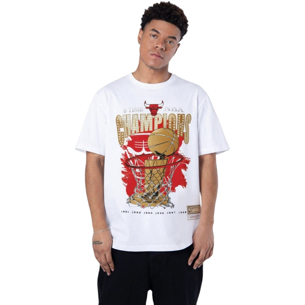 Chicago Bulls White Champs T-shirt