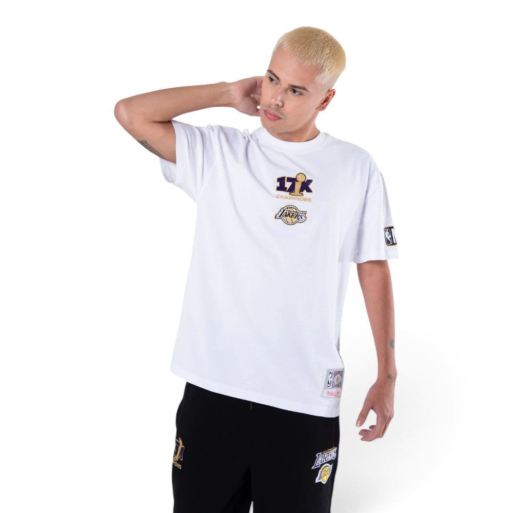 Los Angeles Lakers White Champs T-shirt