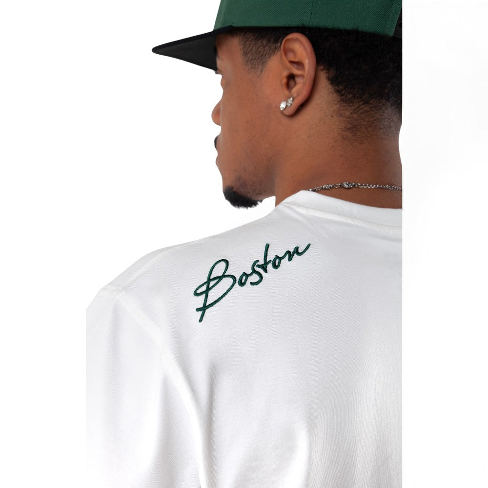 Boston Celtics Off-White Match Up T-Shirt