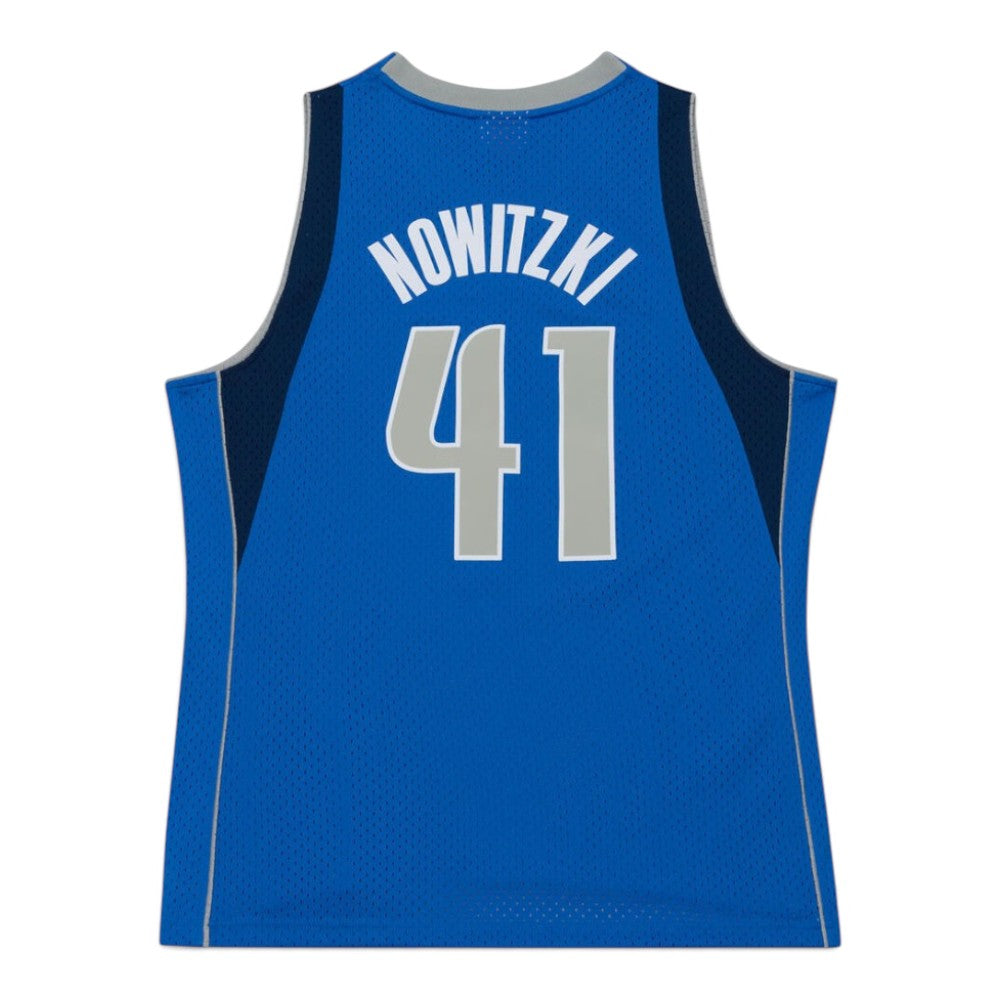 #41 Dirk Nowitzki 2010 Dallas Mavericks Swingman Basketball Jersey