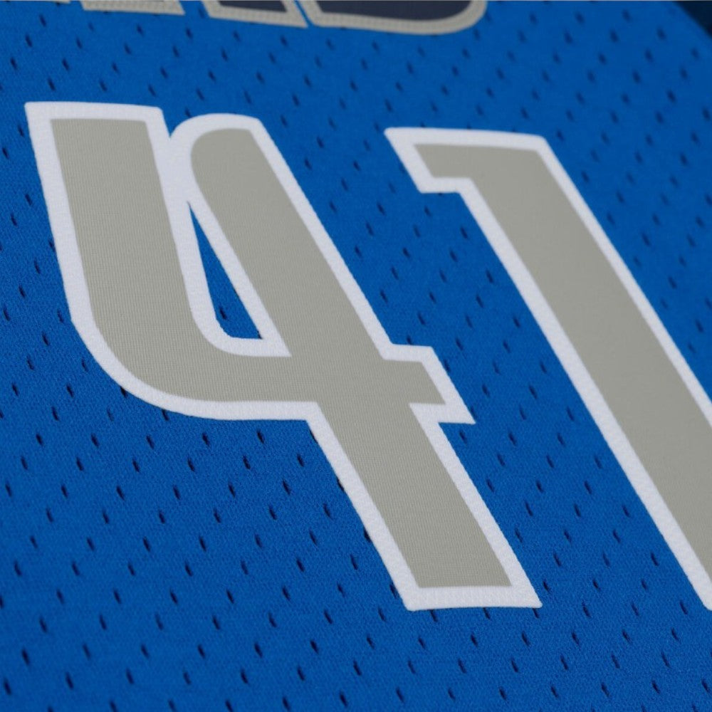 #41 Dirk Nowitzki 2010 Dallas Mavericks Swingman Basketball Jersey