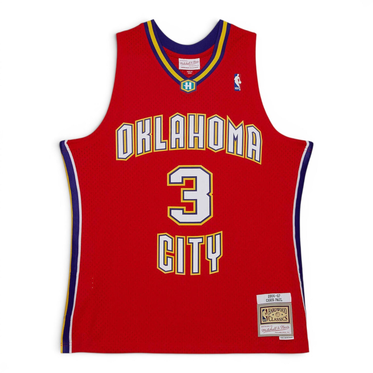 #3 Chris Paul Oklahoma City Thunder 2006 Swingman Jersey