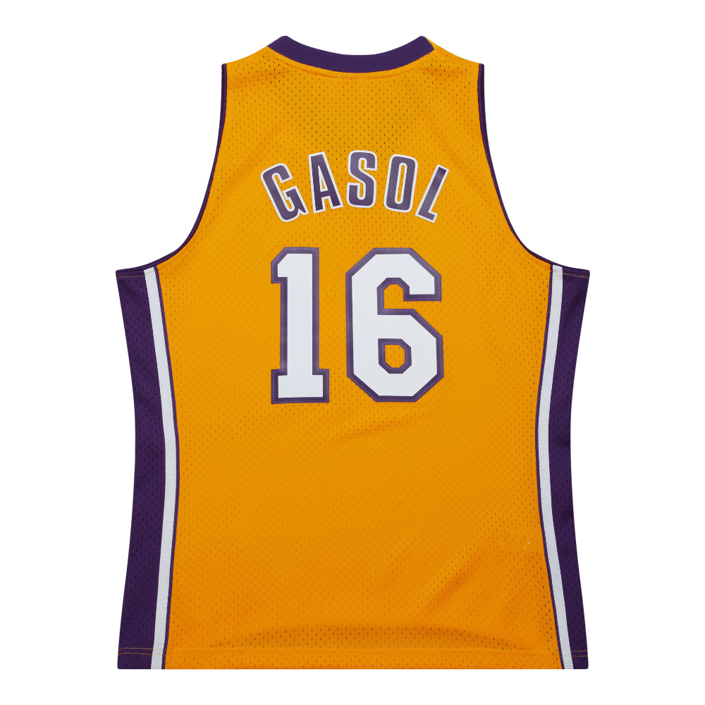 #16 Pau Gasol 2009 Los Angeles Lakers Swingman Jersey